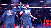 Happy Nba Dunk GIF by New Orleans Pelicans