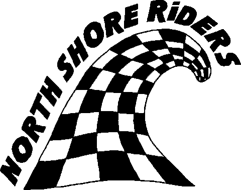 Wave Sticker by North Shore Riders