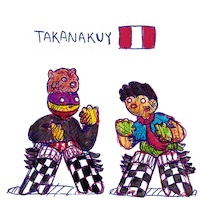 South America Fighting Sticker by Jimmy Arca