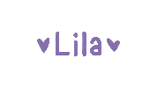 Lila Sticker