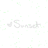 Sun Sunset Sticker