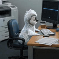 Penguin Love GIF