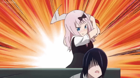 Cajes giphyupload anime chika fujiwara GIF
