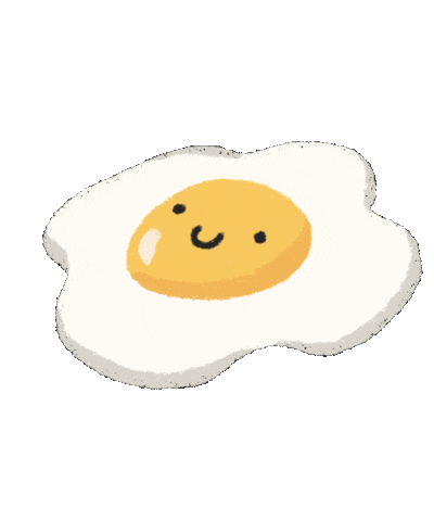 themishiewishie happy food yellow breakfast Sticker