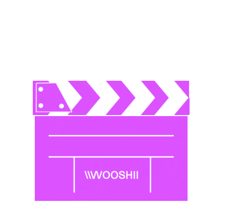 Clapper Board Sticker by Wooshii