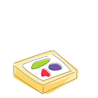 Sugar Cookie Drawing Sticker by Sweetness