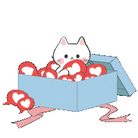 Hjärtan Love Sticker by Vetzoo