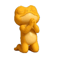 Frog Pray Sticker by Turbo Toad