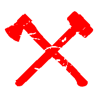 Sticker by Axe & Sledge