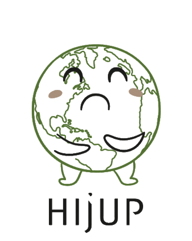 Go Green Planet Earth Sticker by HIJUP.com