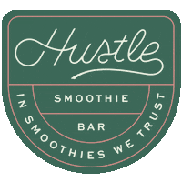 smoothie hustling Sticker by Hushup and Hustle