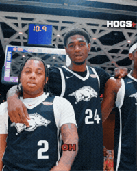 Arkansas Basketball Win GIF by Hogs+