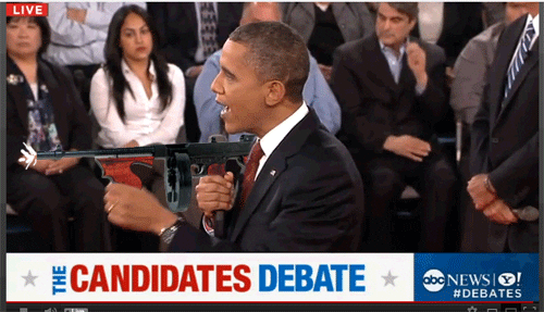 obama debates GIF by Challenger