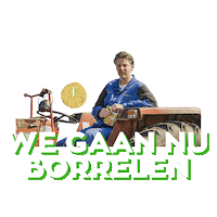 MenkenOrlando snacks borrel boer mitsuba Sticker
