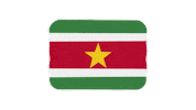 emojivid emoji flag emojivid suriname Sticker