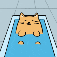 Chilling Summer Vacation GIF by MESA My Emotional Support Animal