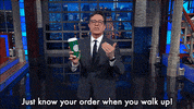 stephen colbert waiting GIF by The Late Show With Stephen Colbert