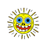 mrskwak fun sun shine sunshine Sticker