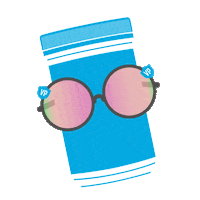 Collagen Blue Tub Sticker by Vital Proteins