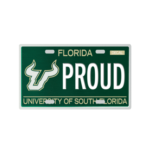 Proud South Florida Sticker by University of South Florida