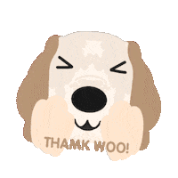 Happy Thanks Sticker
