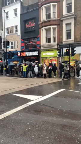 Huge Lines Wait for Buses in London as City Hit by Underground Train Worker Strike