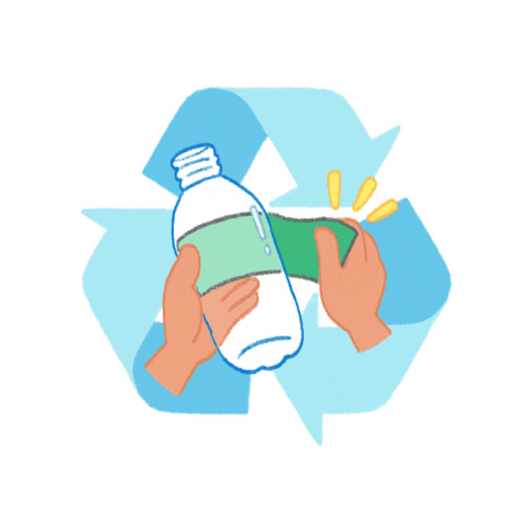 studioharang giphygifmaker vegan climatechange 탄소중립 Sticker