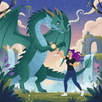 Dragon Playing GIF by World Of Women
