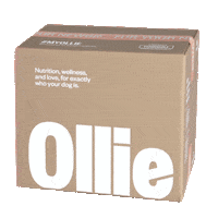Dog Food Sticker by Ollie Pets