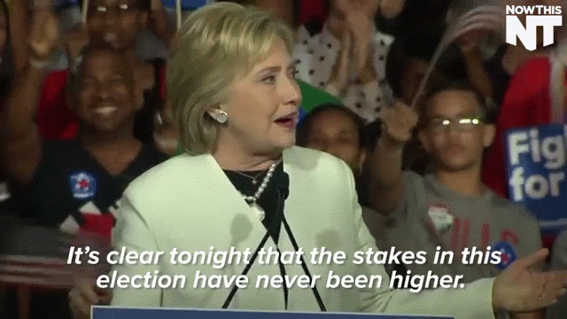 Hillary Clinton News GIF by NowThis