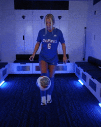 Womens Soccer GIF by DePaul Athletics