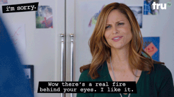 excited andrea savage GIF by truTV
