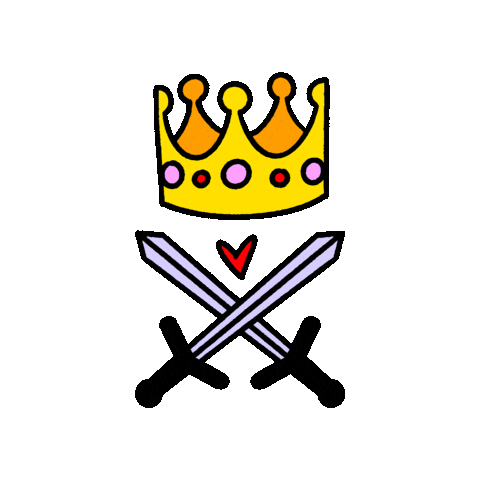 Queen Crown Sticker by Storm Consulting GmbH