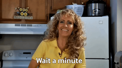 Hands Up Stop GIF by Amy Lynn's Kitchen