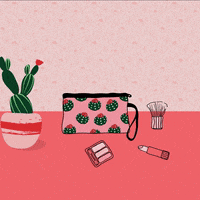 Splat Makeup GIF
