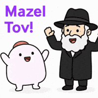 Jewish Mazel Tov GIF by Bereishis Foundation