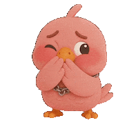 Embarrassed Wink Sticker