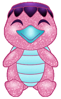 Glitter Kappa Sticker