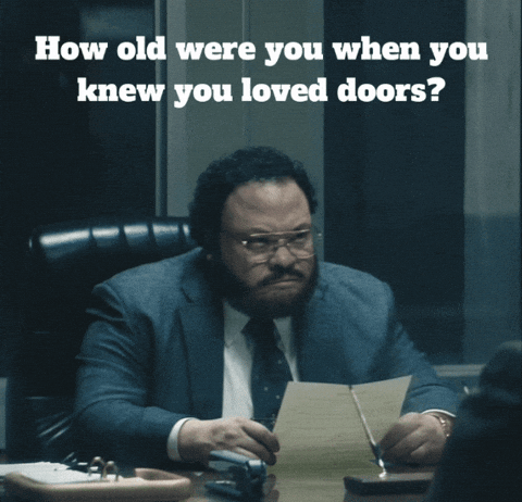 love doors severance saliba how old GIF