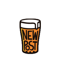 Beer New Post Sticker