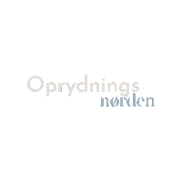Logo Sticker by Oprydningsnørden