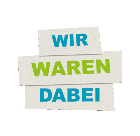 Wir Waren Dabei Sticker by VdZ e.V.