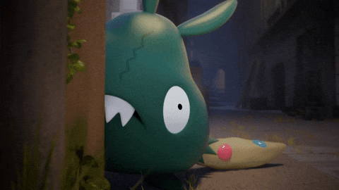Trash Hiding GIF by Pokémon