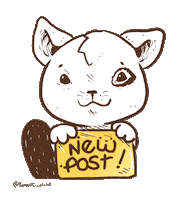 Cat Swipe Up Sticker by Lonecat