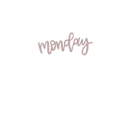 Monday Sticker