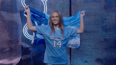 North Carolina Soccer GIF by UNC Tar Heels