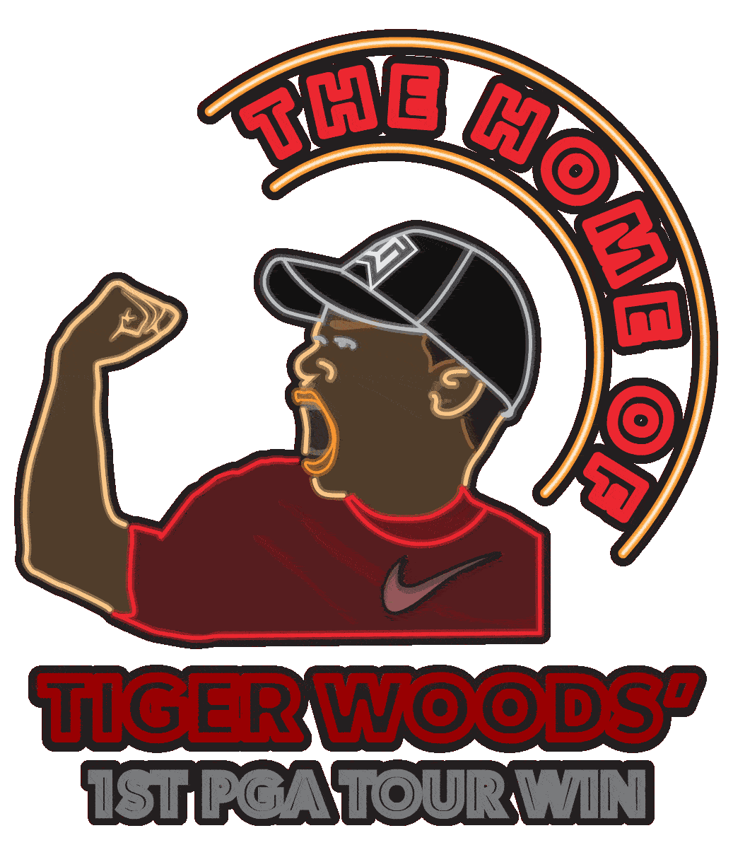 Tiger Woods Golf Sticker by TPC Network