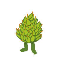 fire flower Sticker by Mary Rose Lytle