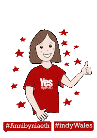 YesCymru wales cymru annibyniaeth yescymru Sticker
