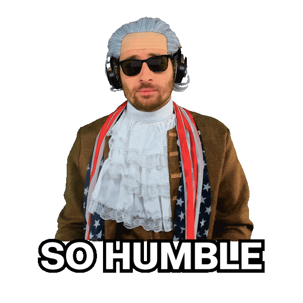 Down To Earth Humility Sticker